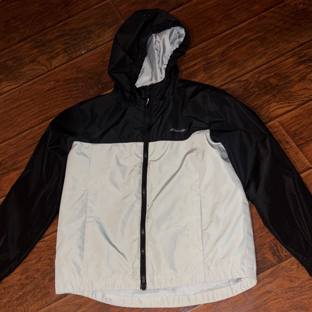 Eddie Bauer Black and Gray Kids Jacket